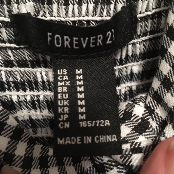 SOLD // Knot-Front Gingham Jumpsuit - Picture 7 of 7